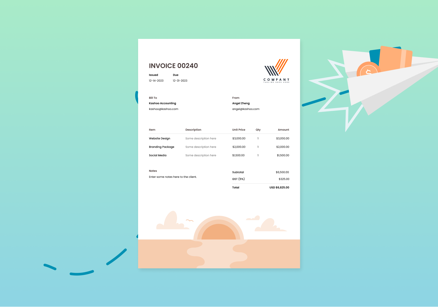 Elevate Your Invoices with Themes (New Feature)
