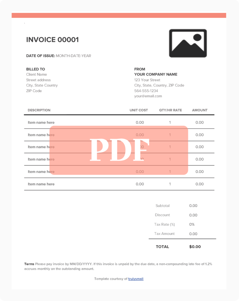 Free Freelancer Invoice Templates