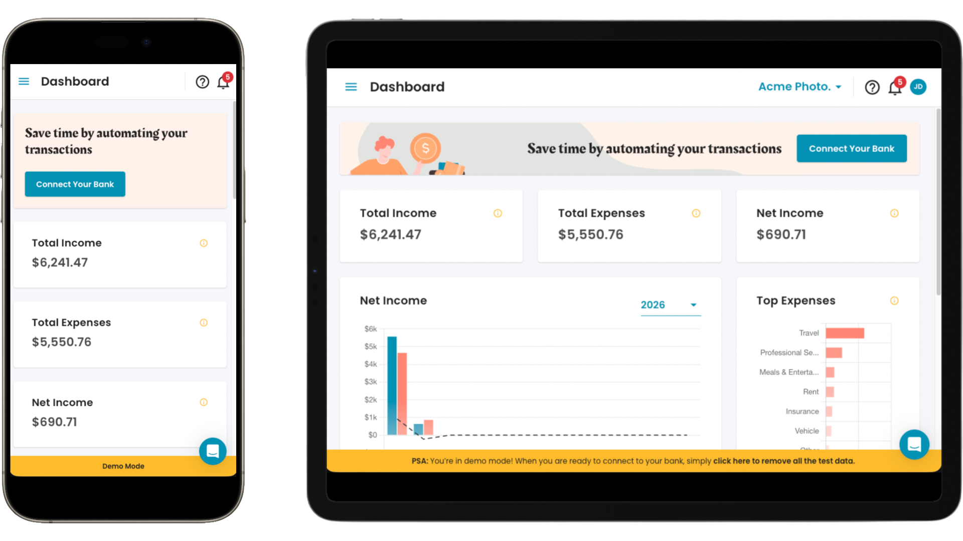 TrulySmall Accounting is fully responsive, meaning it now adapts perfectly to any screen size.